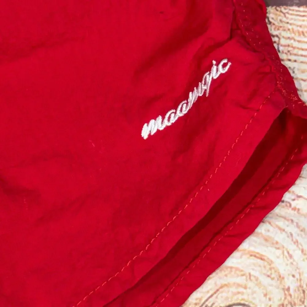 Maamgic Men’s Red Swim Shorts XS